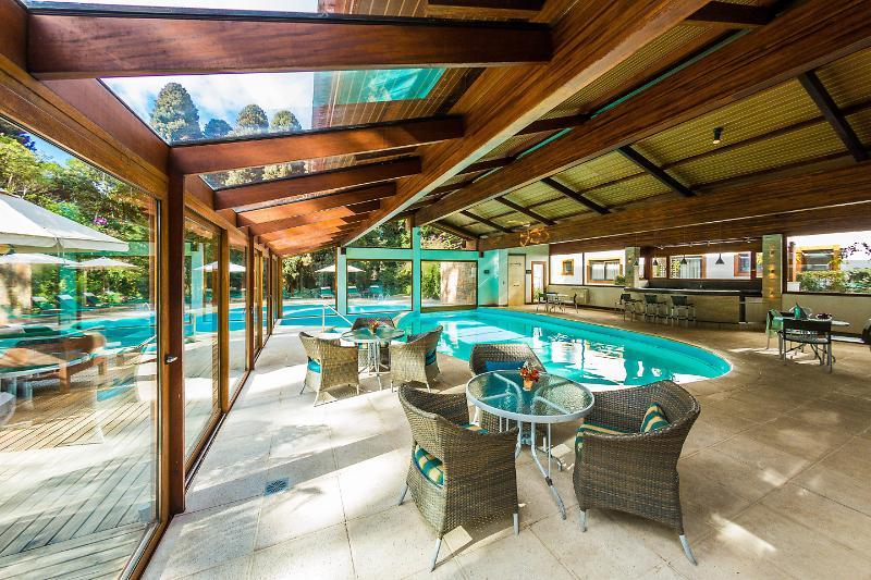 Bavaria Sport Hotel กรามาโด ภายนอก รูปภาพ The pool at the hotel